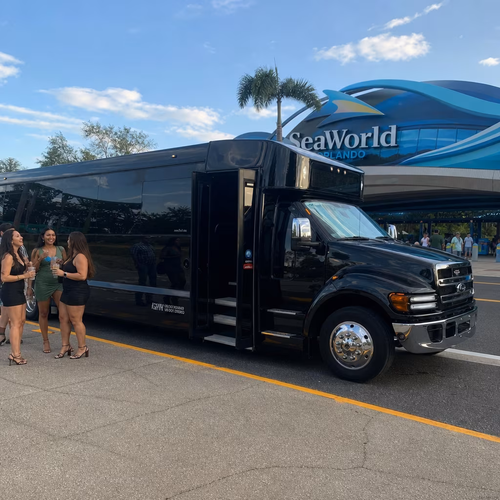 Rent a Bus to SeaWorld Orlando