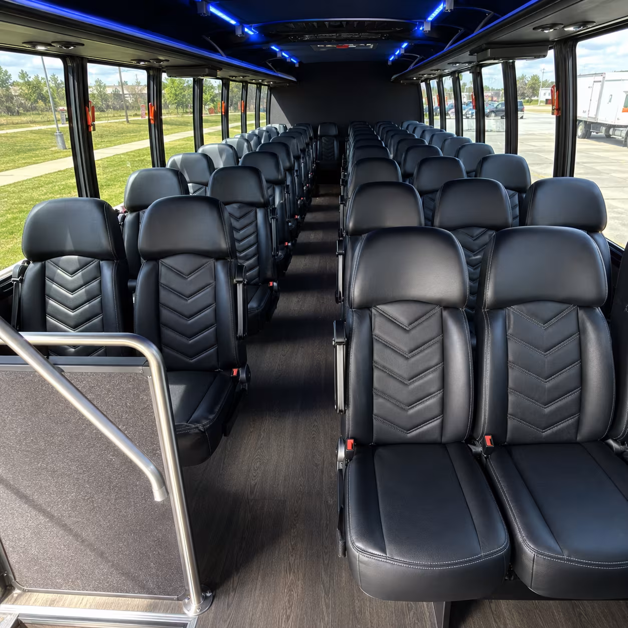Orlando Airport Shuttle & Transportation party bus exterior