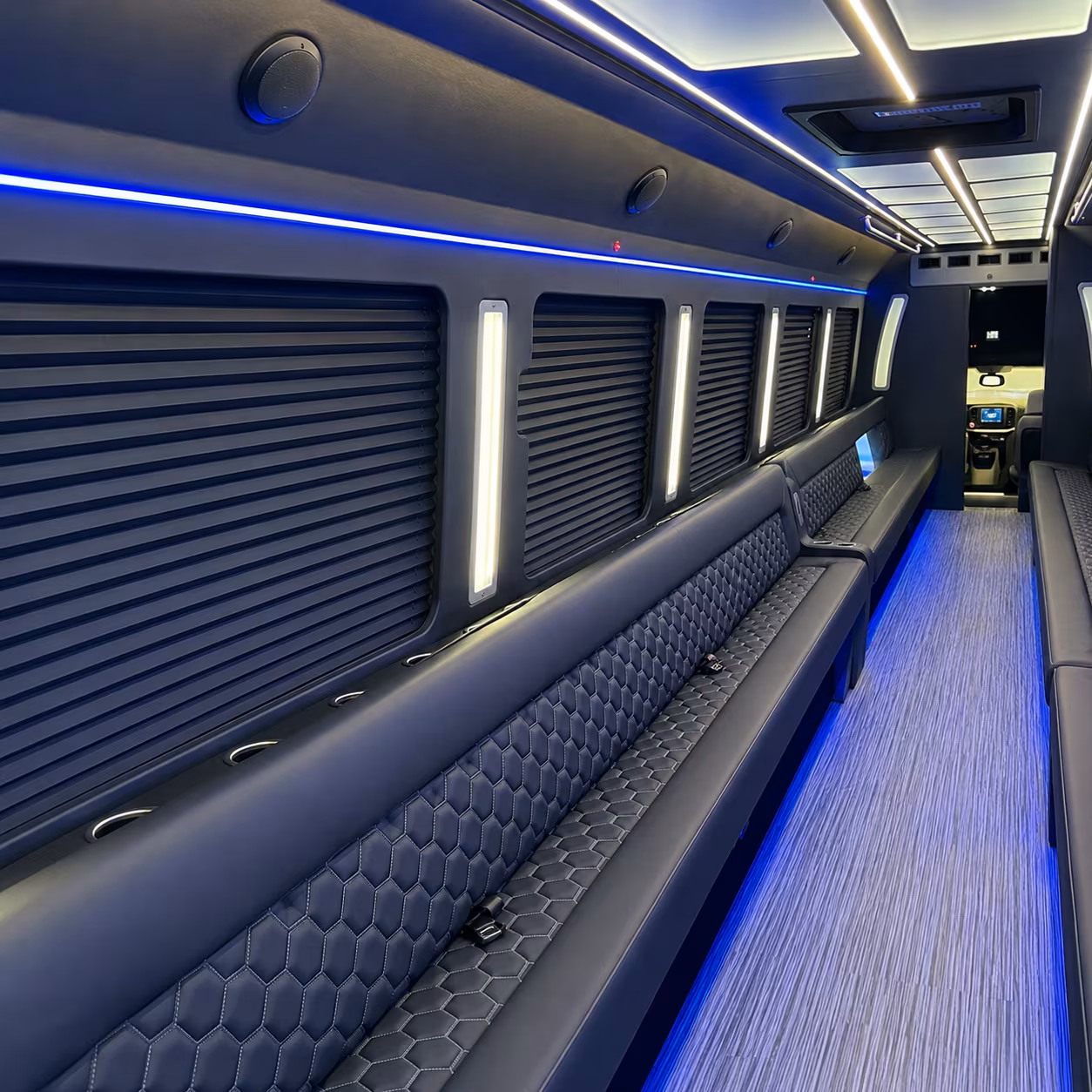 Orlando Bachelor & Bachelorette Transportation party bus exterior
