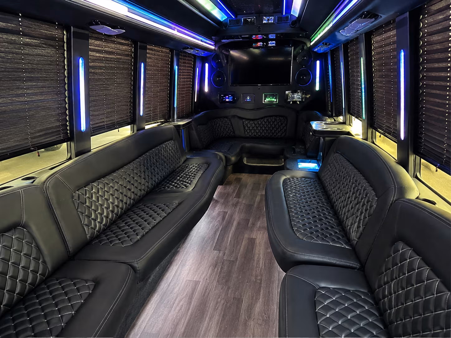 Orlando Bachelor & Bachelorette Transportation onboard seating