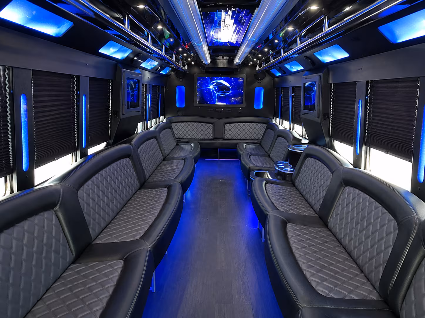 Orlando Concert & Music Festival Transportation party bus exterior