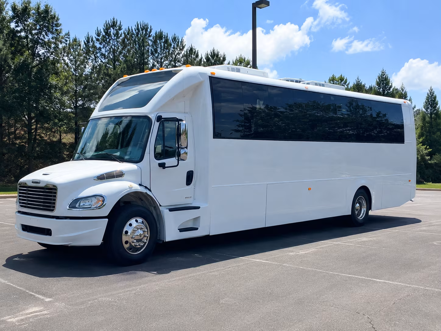 Orlando Corporate Transportation party bus exterior