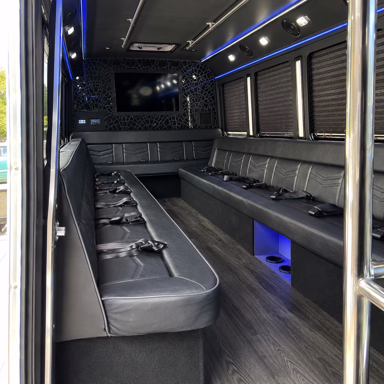 Orlando Prom & Homecoming Transportation party bus exterior