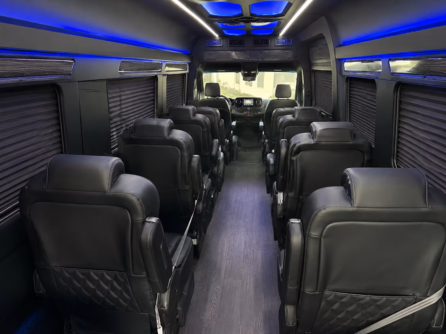 Orlando School Event Transportation party bus exterior