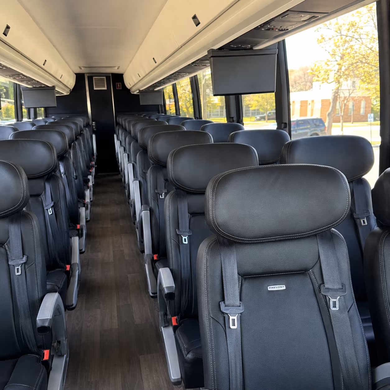 Orlando School Event Transportation party bus exterior
