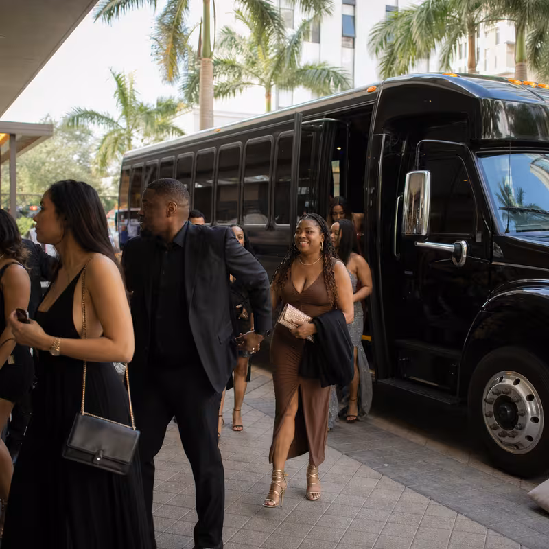 Private event transportation