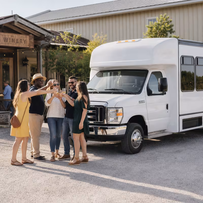 winery Brewery tour transportation