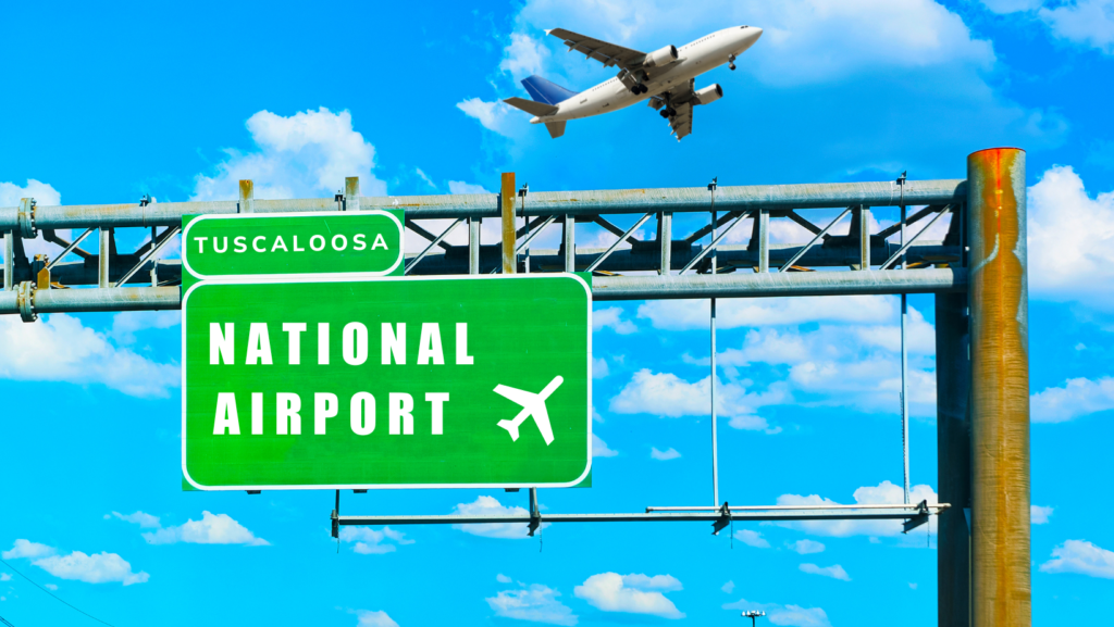 Rent a Bus for Transfers to and from Tuscaloosa National Airport
